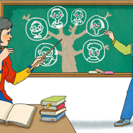 Французский для детей. Как заставить детей познать генеалогическое древо