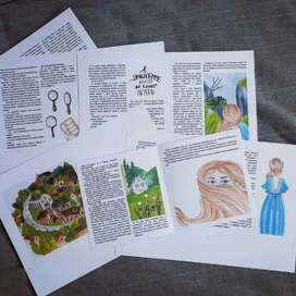 Иллюстрации к рассказу А.И. Куприна "Синяя Звезда