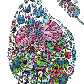 сумасшедший цветочек