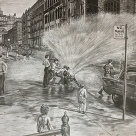 Июньская жара.