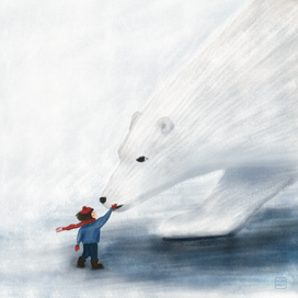 Девочка и медведь