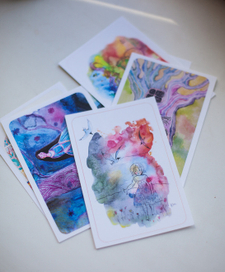 открытка "Босиком"