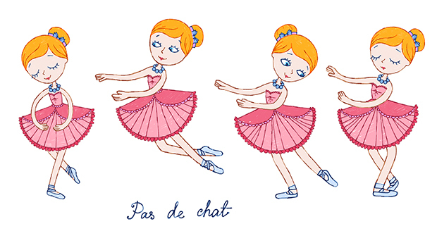 балетные позы. заказчик Михайловский театр