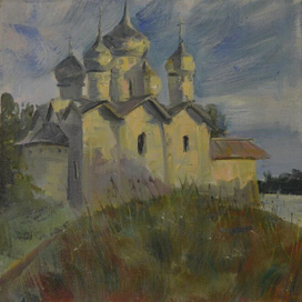 Быстрый вечерний этюд