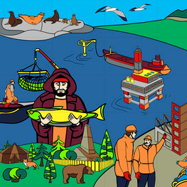 Сахалинские зарисовки/цвет