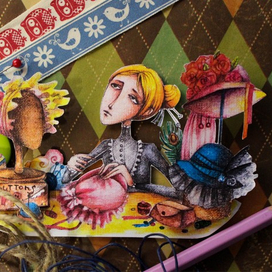 Иллюстрация к роману Д.У.Джонс "Ходячий замок"