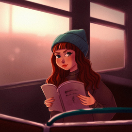 Девушка в поезде