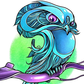 Фентези птица