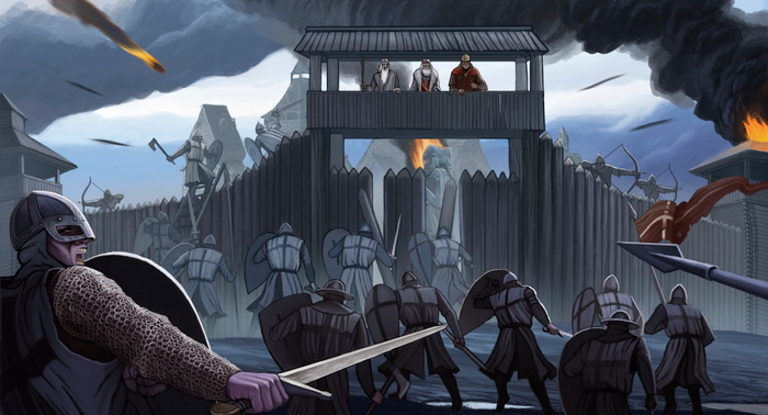 Осада законченный вариант