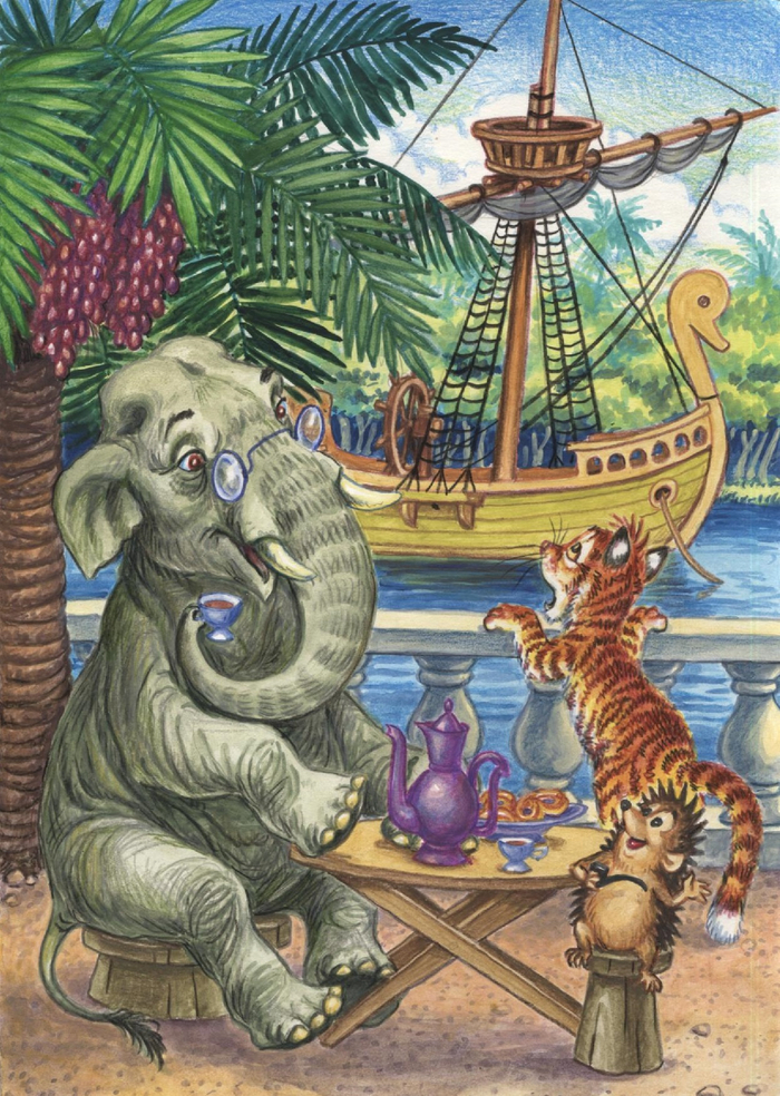 Посидим перед дорогой.