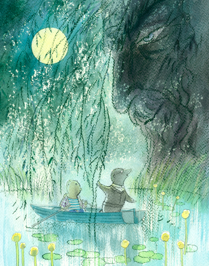 Кеннет Грэм "Ветер в ивах" иллюстрация