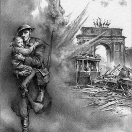 Иллюстрация для книги "Медаль за доблестный труд в Великой Отечественной войне"