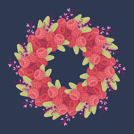 Малина и шалфей