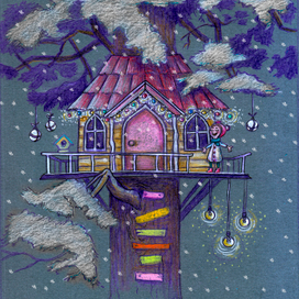 Украсила тайное дерево