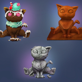 Текстуры. Котик