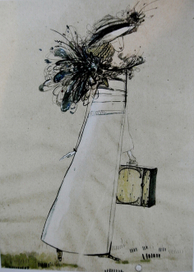 Костюм к пьесе Б.Шоу "Дом, где разбиваются сердца"