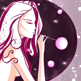 Девушка космо