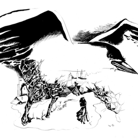 Иллюстрация к роману М. Булгакова "Мастер и Маргарита"