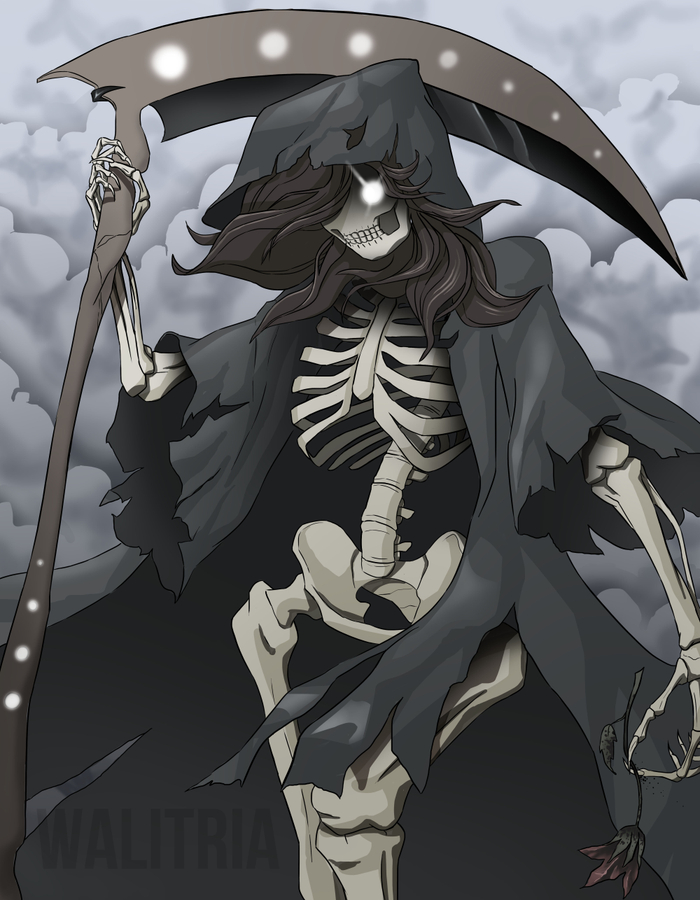 Старуха с косой