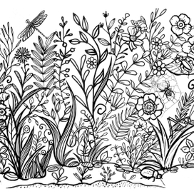 Раскраска для книги близнецов 