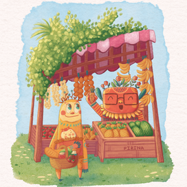 Монстрики на рынке