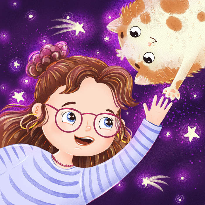 Автопортрет в детском стиле