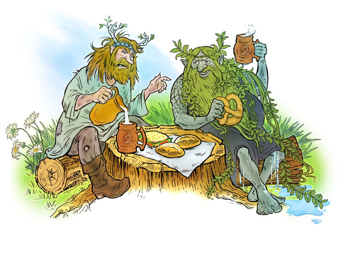 Леший и Водяной