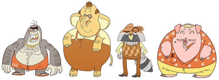 Персонажи v3