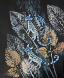 Генетты слушают дождь