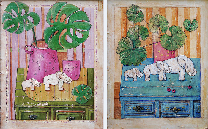 "Комодные слоники"