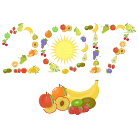 Фруктовый коллаж