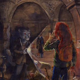 иллюстрация к роману "Лис Улисс" Фреда Адры