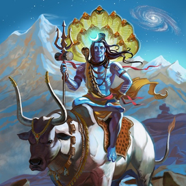 Шива и Нанди