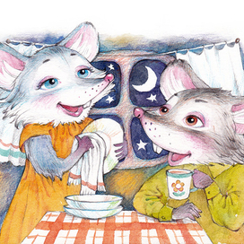 Разговор мамы и папы