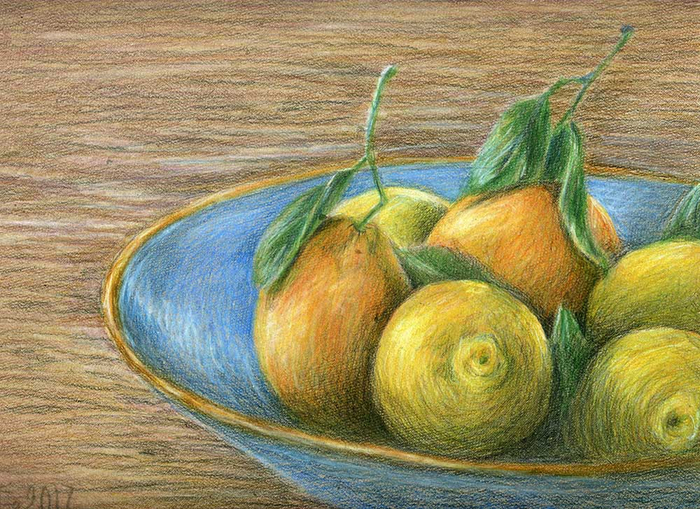 голубая миска