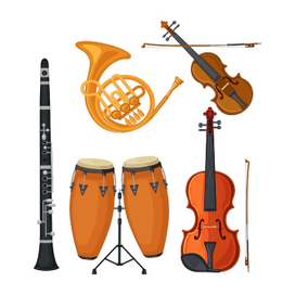 Классические музыкальные инструменты