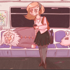 В субботу утром к первой паре