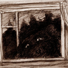 илл.к песне "Менестрелей" "обгоняя зарю"