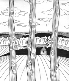 Дом в полях