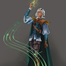 Бард, концепт арт