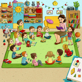 Я иду в детский сад