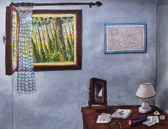 На рассвете