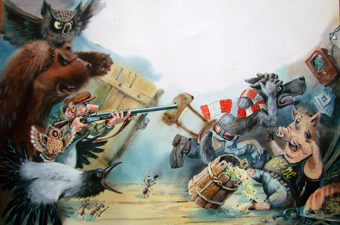 Истории маленького ёжика