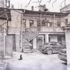 Старый ростовский дворик