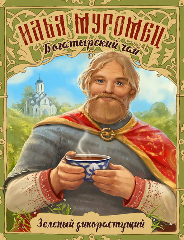 Этикетка для чая