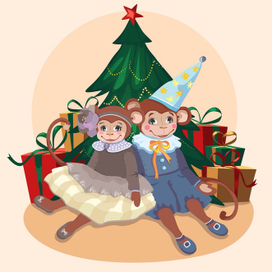 Новогодняя пара