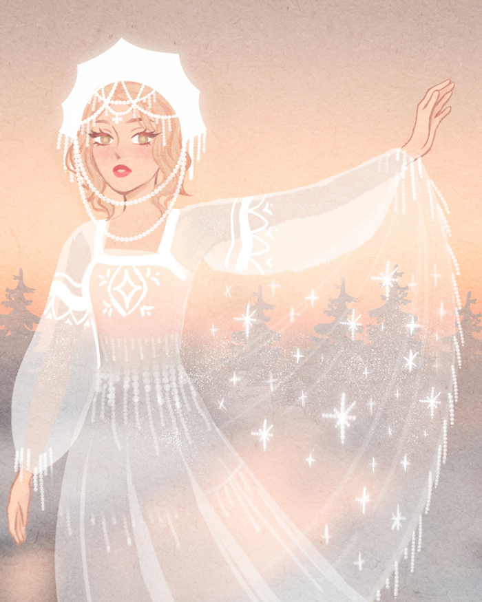 Snow maiden
