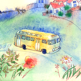 Желтый автобус