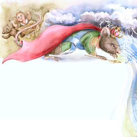 Разворот к книге М. Дробковой "Чайковский и мышиный король"