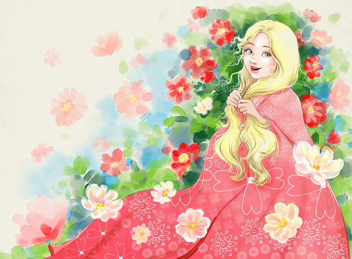 Девочка весна